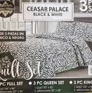 🍬Cobertores acolchonados King blanco y negro🍬 - Img 48886892