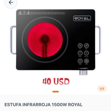 Cocinas infrarrojas y de inducción - Img 118106008