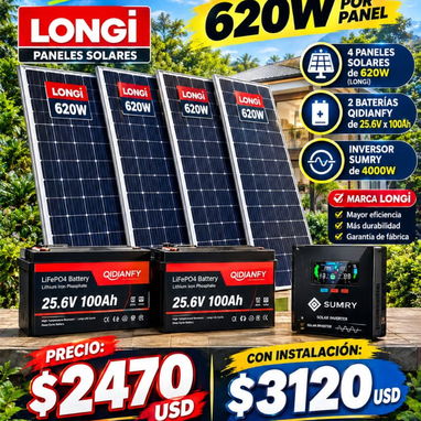 Kit solar, inversor. Pinar del Rio - 6/10