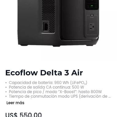 EcoFlow en buen precio nuevo en su caja 56354924 Soy del vedado 15 días de garantía - Img 118973255