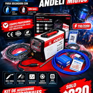 Multisoldadora profesional con certificación industrial ANDELI MIG135 y MIG160 - Img 57891958