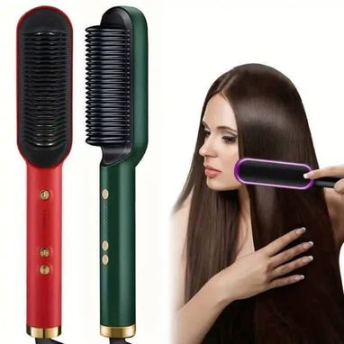 Cepillo eléctrico alisador para planchado (los más virales) 🪻 2 modelos disponibles 💚💜 - Img 126778569