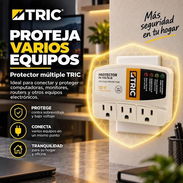 Protector de Voltaje, Regulador y Regleta 110V / 15A – 3 Tomacorrientes - Img 57907919