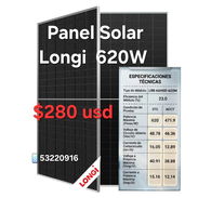 Paneles Solares LONGI 620W - Img 56992075