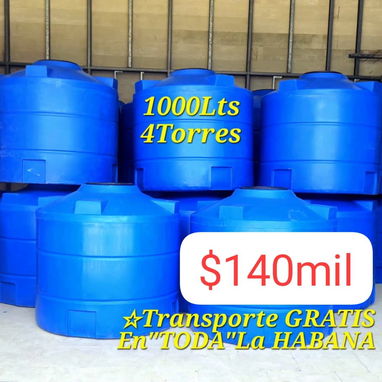 Tanques plásticos de agua - Img 124708098