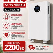 Bateria de 10 KW de litio life po4 para inversor - Img 56851649