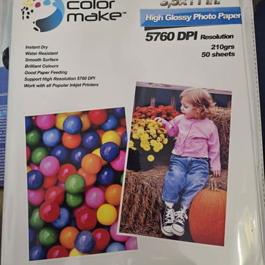 Papel para Fotos con y sin Adhesivo - Mensajería Disponible - Img 81122929