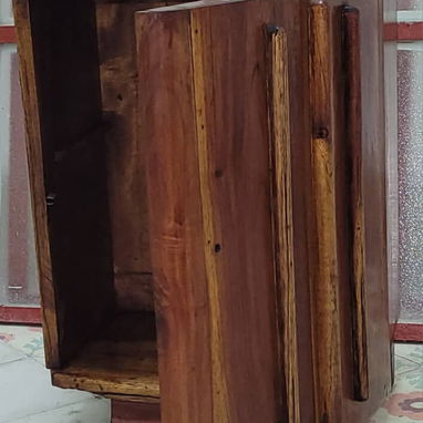 Juego de cuarto antiguo de madera buena - 6/7