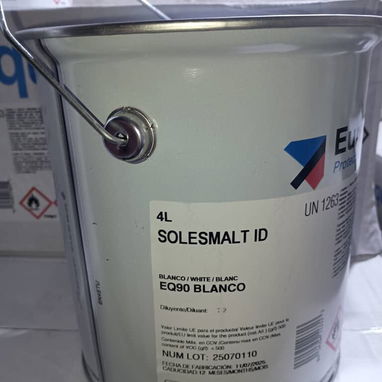 Esmalte euroquimica 4 litros satinado y con brillo blanco coco importadas - Img 118779297