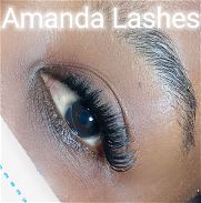 Amanda Lashes 🎀 brinda servicio de aplicación de extensiones de pestañas pelo a pelo - Img 45840007