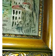 Lindo cuadro decorativo. Medida, 34 de alto x 44 de longitud - Img 50380121