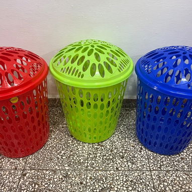Cestos para ropa Miden 45cm de alto  Colores disponibles  ❤️Rojo 💚Verde 💙Azul 🩷Rosado 🧡Naranja  💜Morado  3000cup - 2/2