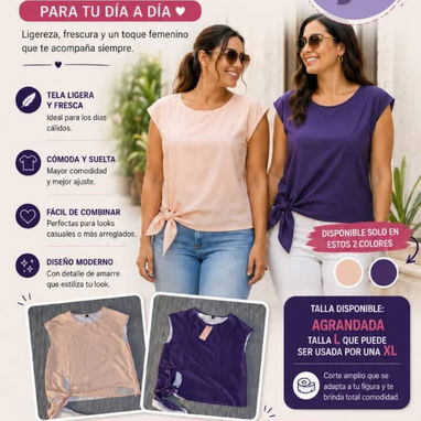 BLUSAS camiseta Fila 4 USD/blusa estampada 4USD/Blusa verde botella 5 USD/Blusa rosada y violeta 7USD - 4/4