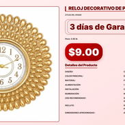 RELOJ DECORATIVO DE PARED VPT#-0234 - Img 56323986