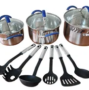JUEGO DE CAZUELAS BEE ELECTRICS 12 PIEZAS - Img 47663713