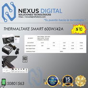 !!💻!! Fuente THERMALTAKE SMART 600 (600W/42A) 80+ Standard !!💻!! - Img 57110946