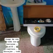 Juegos de baño completos con accesorios para baño es llegar  y montar - Img 55673810