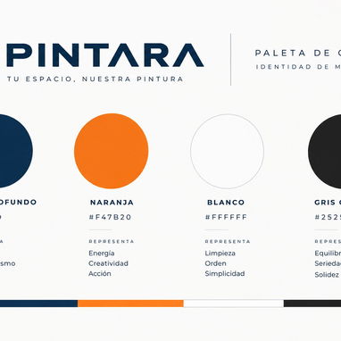 Geoali,  hizo el trabajo de diseño gráfico a PINTARA una marca de pintura y ect. - 2/10