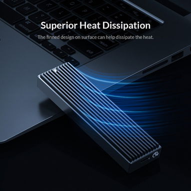 Cajita/Carcasa Orico SSD M.2 SATA para convertir discos internos SSD M.2 en discos externos en 25 USD - Img 123364825