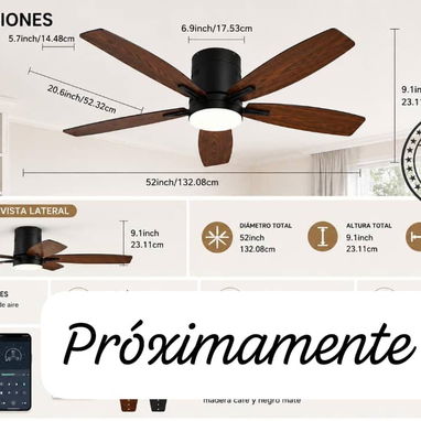 Ventilador de techo - Img 123014924