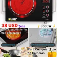 🔥 ¡Cocina Eléctrica de Infrarrojo 3500W con Superficie de Cristal! - Solo 38 USD - Img 54860428