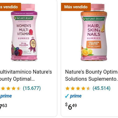 Vitaminas disponibles en Amazon - Img 123054379