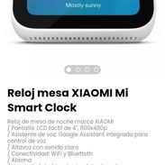 Reloj mesa XIAOMI Mi Smart Clock. Reloj de mesa de noche marca XIAOMI - Img 53846396