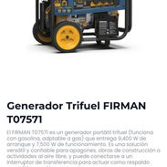 Generador Trifuel FIRMAN T07571 - Img 57750516