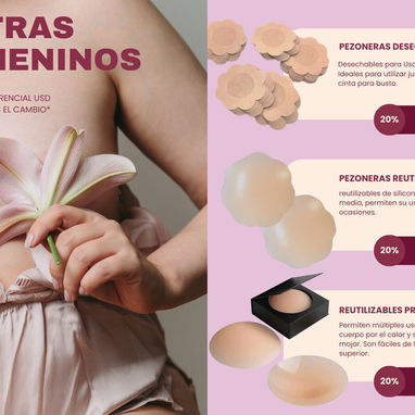 Cinta levanta busto escote senos pezoneras BOOB TAPE tónico Truly aclarante zona vaginal crema para pies - Img 115805721