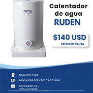 Calentador de agua Ruden - 30 L - Img 56795956