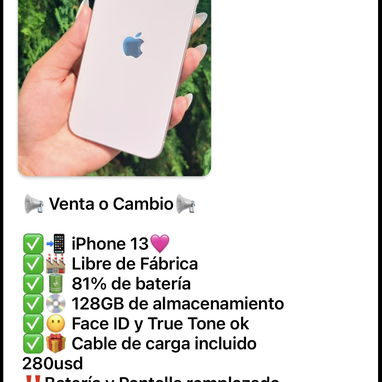 Venta o cambio de iPhone (iPhone 12 a iPhone 16 pro) - 5/8