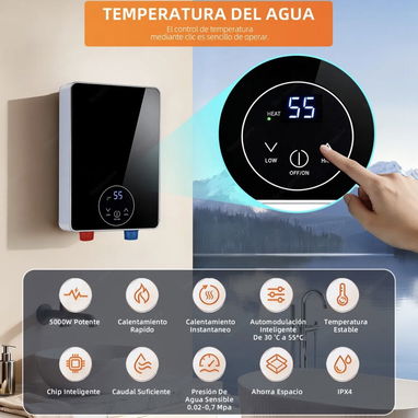 Calentador eléctrico, 110V - 5000w - Img 121335835