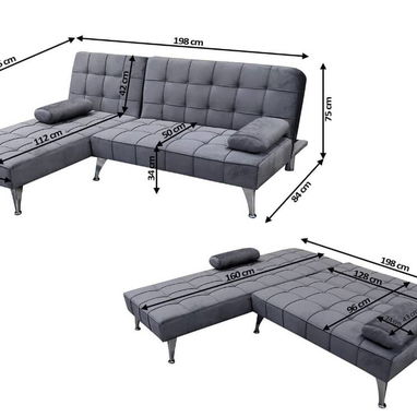 🛋️ Sofá cama 🛏️ 2 en 1 ✨ - 2/3