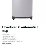 Lavadora LG automática de 9Kg sellado Garantía - Img 57971299