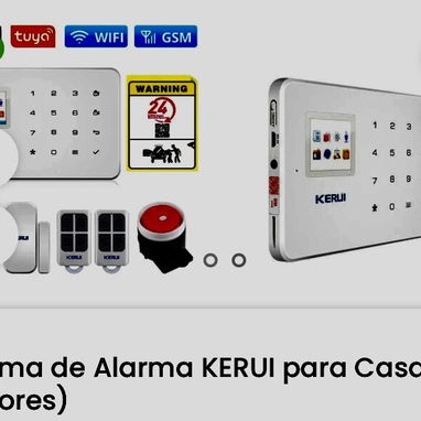 馃摬52774129 120usd Sistema de Alarma KERUI para Casa (2 Sensores) avisos por sms y sirena de alta intensidad - Img 123760302