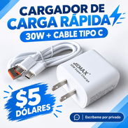 ⚡📱 ¡CARGADOR DE CARGA RÁPIDA A SOLO $5! 📱⚡ - Img 58211312