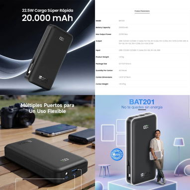 Power Bank 20 000mah - 2/2