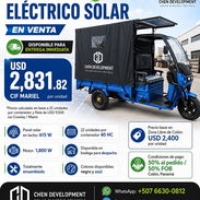Triciclos eléctricos con panel solar 2831$ - Img 57058761