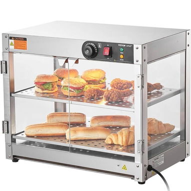 Se vende exhibidor o mostrador, mantenedor caliente de alimentos, dulces panes nuevo!!!! - 2/2