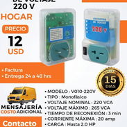 REGULADOR DE VOLTAJE 220V HOGAR - Img 55604300