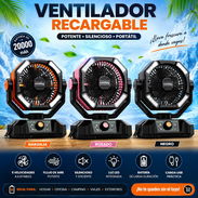 Ventilador recargable - Img 56791800