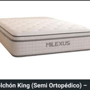 *Colchón King (Semi Ortopédico) – Milexus* Especificaciones técnicas generales del colchón: - Marca: Milexus - Estructu - Img 55930302