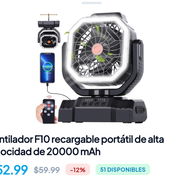 Ventiladores recargables por menos de 55usd 😁 - Img 56482806