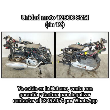 Unidades de moto 4T tipo scooter para motorina con su kit completo de instalación Habana contactar al 53492054 - Img 116613930
