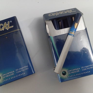 Cigarro por cantidad. Venta por cantidad. Chacal. Cigarro Chacal. Cigarro suave. Cigarro de cápsula. Cigarro Mentolado. - 2/2
