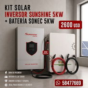 Kit solar 5kwh☀️ - Img 56875108