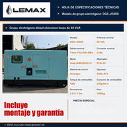 GRUPO ELECTRÓGENO DE 60 KVA Detalles en la foto - Img 56781538