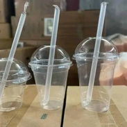 🥤 VASOS con TAPA DOMO TRANSPARENTE - Img 53992285