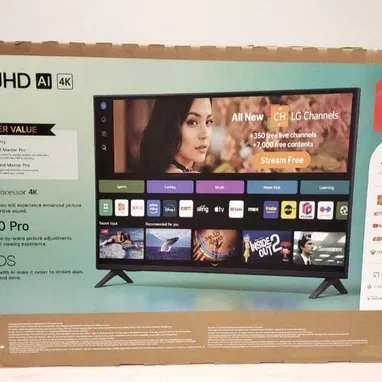 LG de 43” 4K UHD televisor inteligente ( 2025 ) con IA incluido Smart TV - Img 121376081