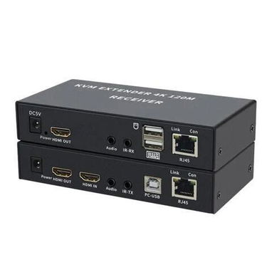 Extensor HDMI KVM 4K 120M por Cable de Red Cat6 | Control USB + Audio - Img 126328133